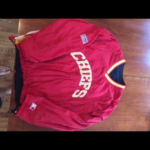 Reversible chiefs jacket